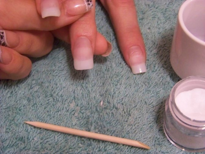 Как снять накладные ногти: профессиональные и подручные способы отклеить типсы