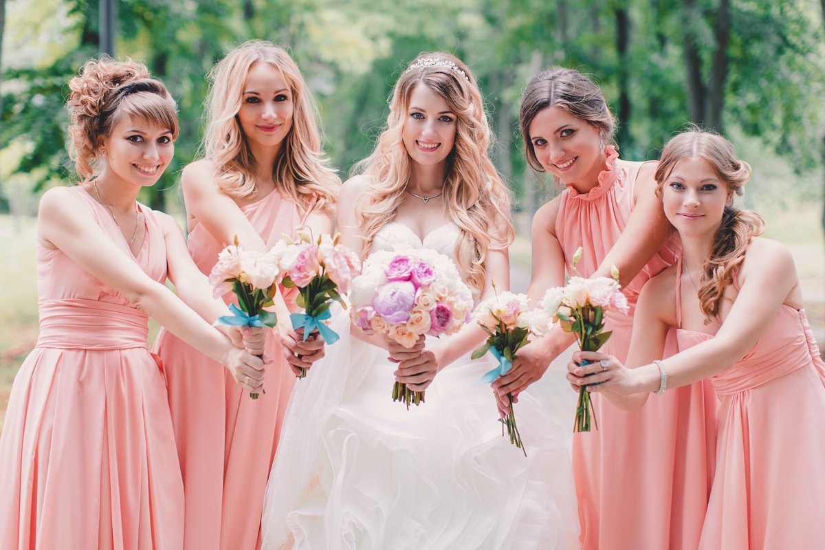 Макияж на свадьбу подружке невесты: фото уроки и нужные советы
