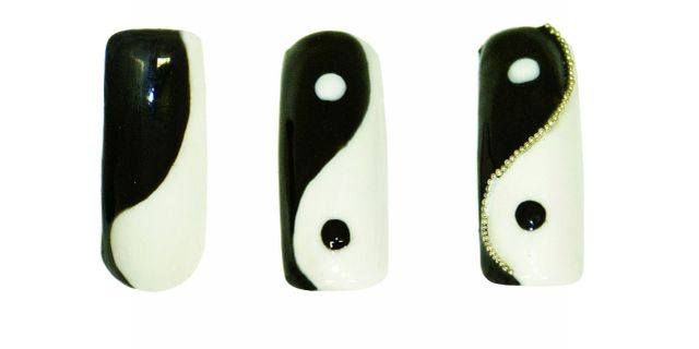 Дизайн ногтей инь-янь: восточный колорит вашего образа! | красивые ногти - дополнение твоего образа