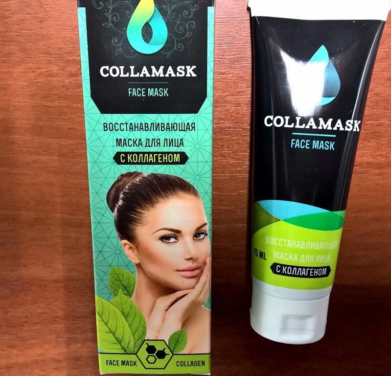 Крем-маска для лица от морщин collamask - мир женщин