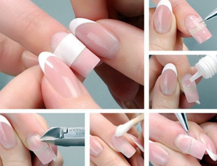 Как снять нарощенные ногти в домашних условиях: мастер-класс фото