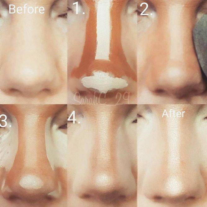 Как визуально уменьшить нос и какая косметика для этого нужна