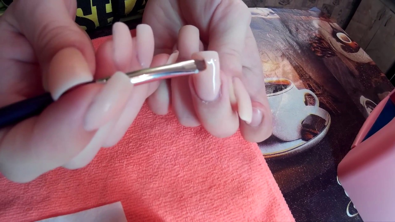 Наращивание ногтей гелем: пошаговая инструкция
