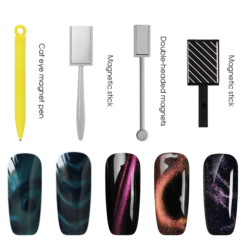 Магнитный лак для ногтей - как пользоваться и выбрать