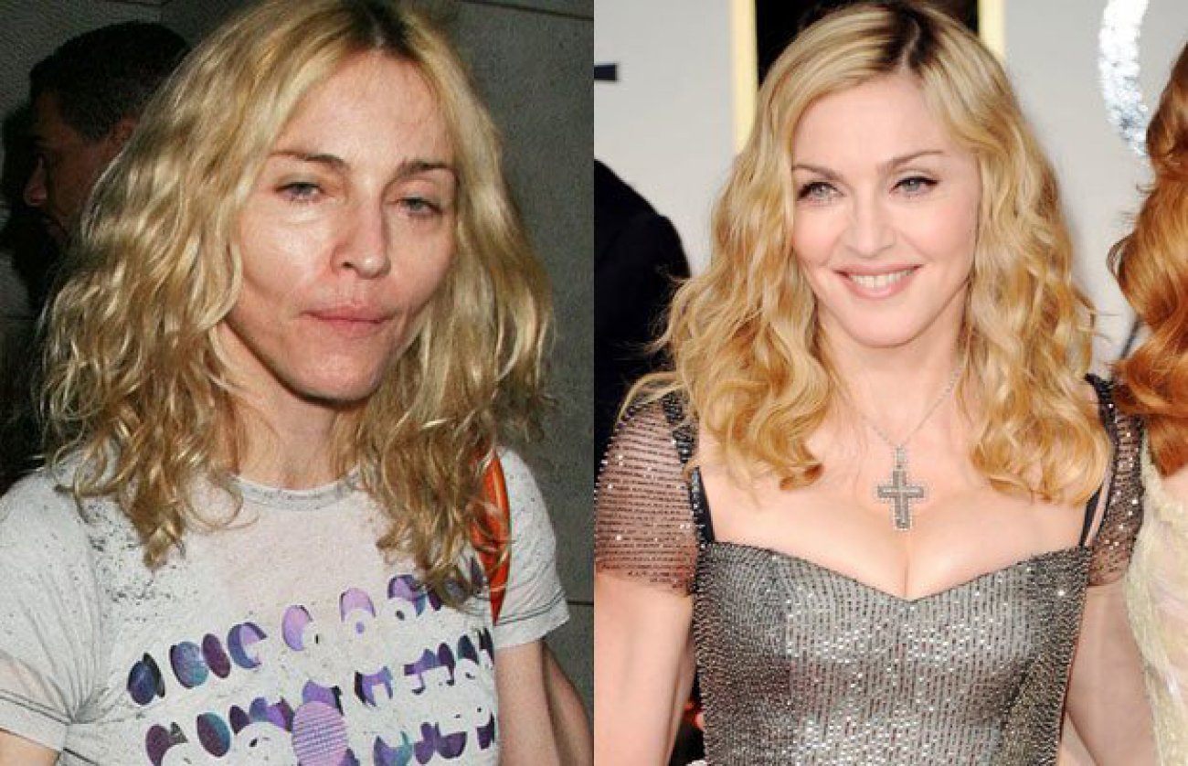Мадонна певица без макияжа