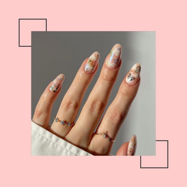 Маникюр на длинные ногти 2021: нежный дизайн, модные цвета, фото