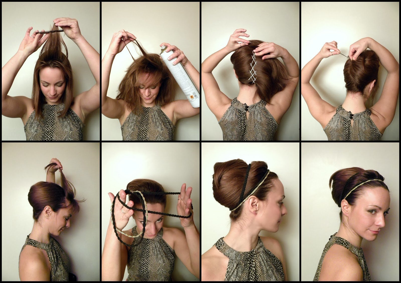Греческая прическа на средние волосы: фото и пошаговая инструкция - luv.ru