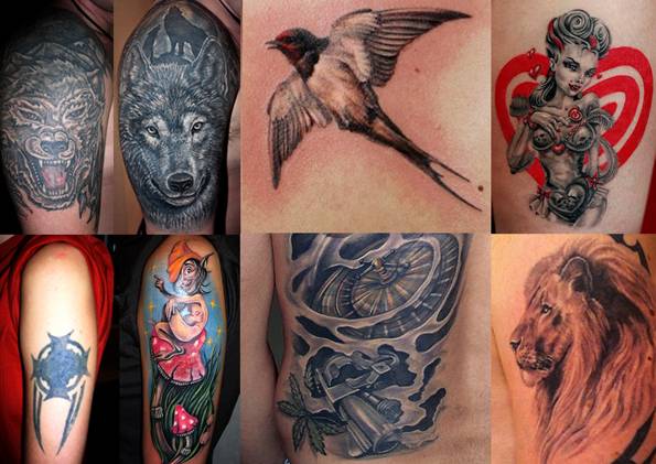 Перебитые татуировки - можно ли перебить старое (цветное, черное) тату на руке, ноге, запястье, спине, фото работ до и после