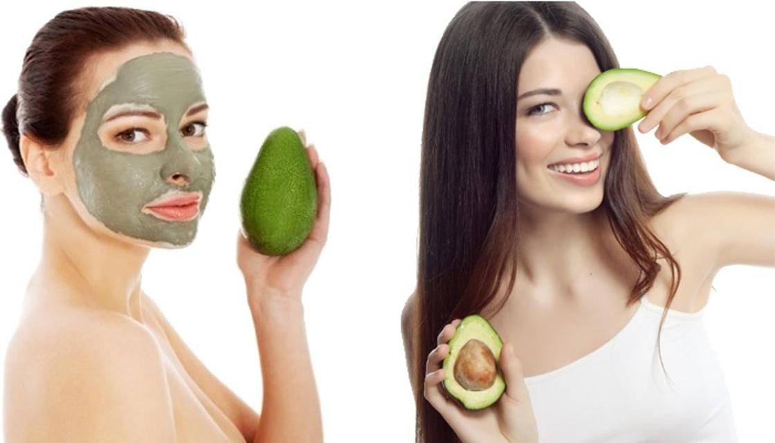 Маски из авокадо для лица.
