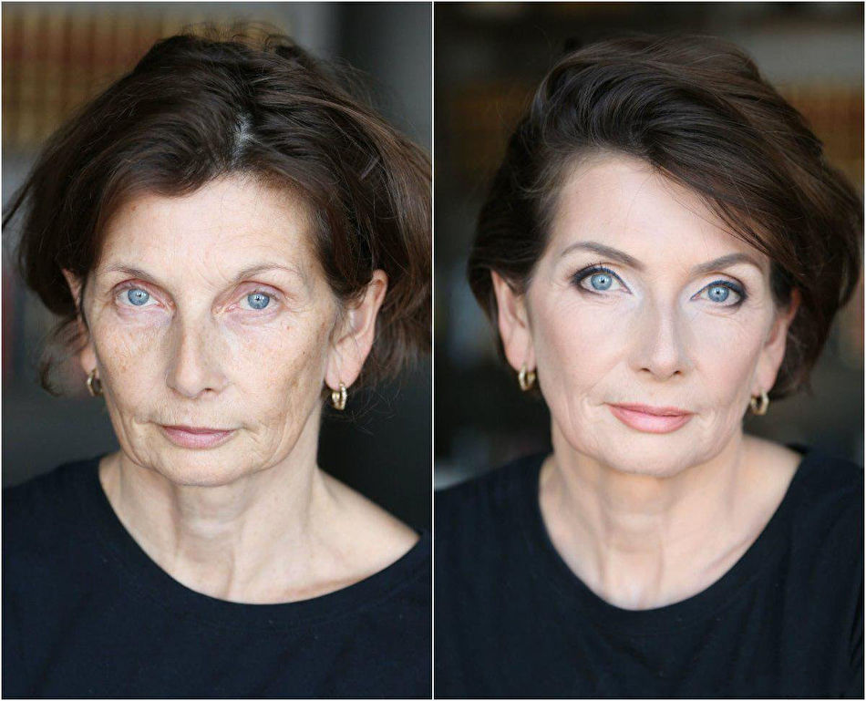 Макияж для женщины 50 лет пошагово, как правильно сделать макияж женщине за 50 чтобы выглядеть моложе. правильный дневной и вечерний макияж для глаз, который молодит - 45плюс