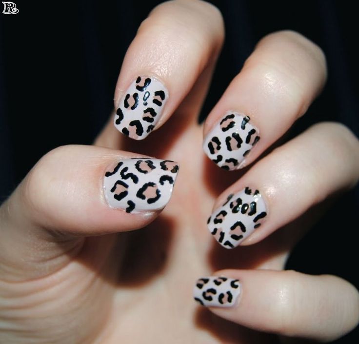 Леопардовый маникюр – дизайн ногтей с животным принтом: фото и видео уроки