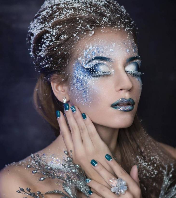 Новогодний макияж 2022: идеи самого красивого мейкапа