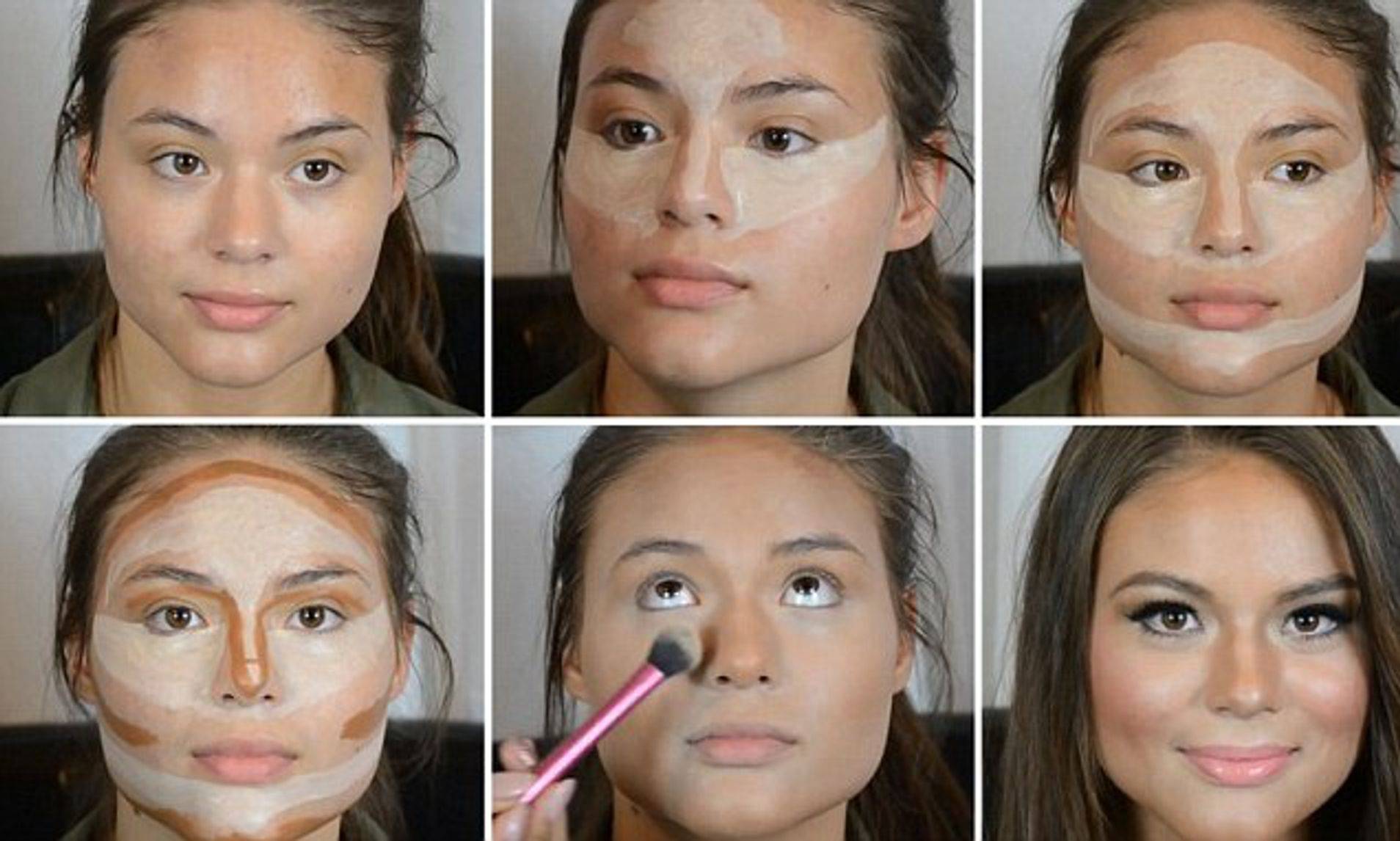 Как сделать лицо худее с помощью макияжа и выделить скулы?