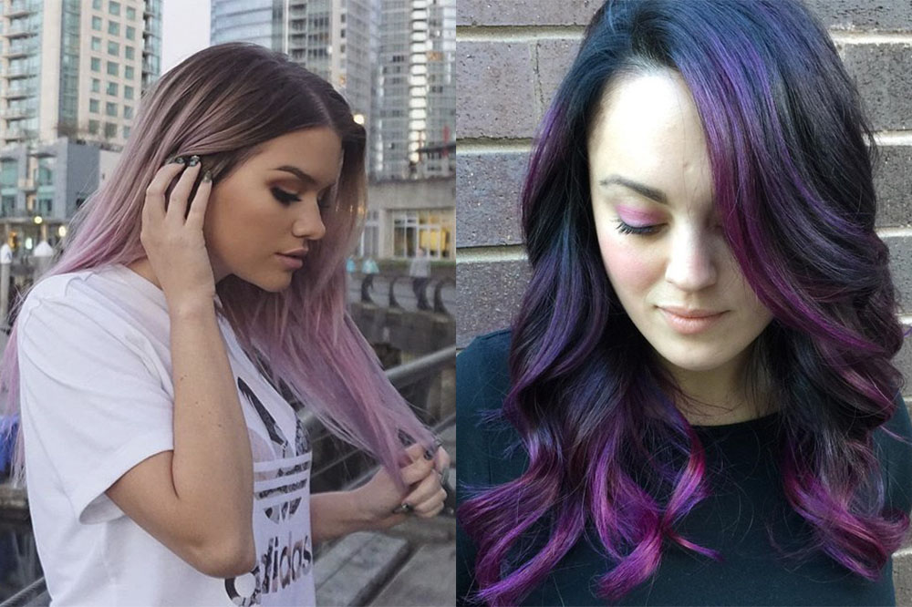 Покраска волос в два цвета: как не заблудиться в многообразии техник и оттенков