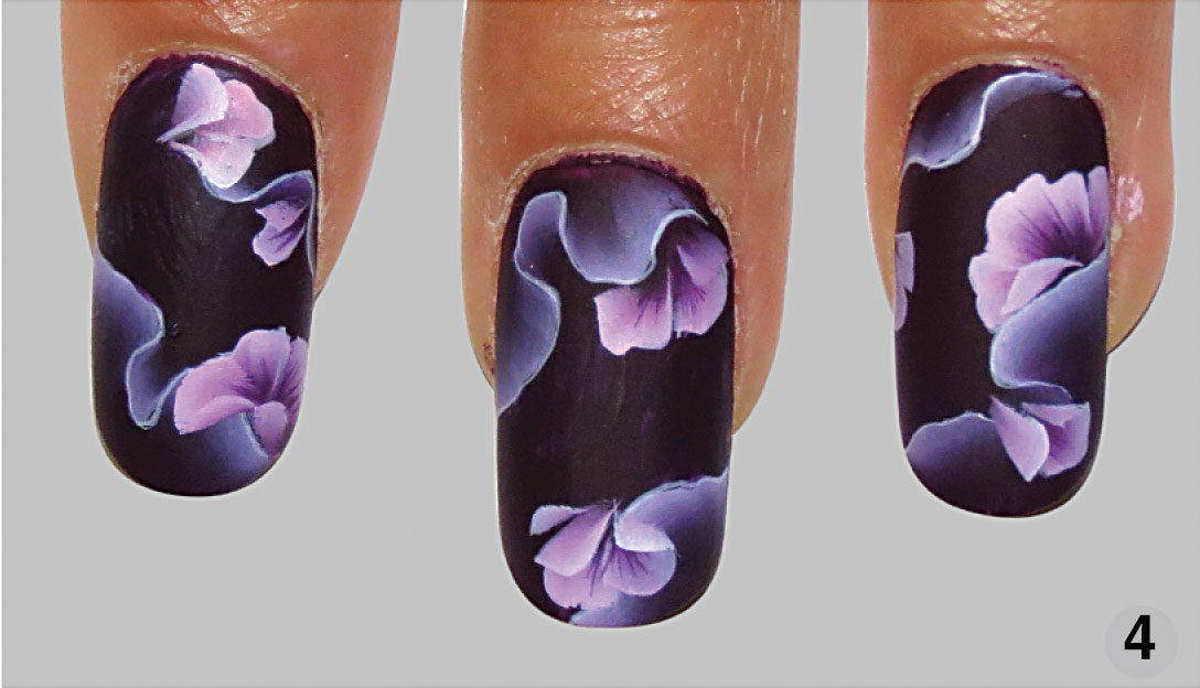 Китайская роспись на ногтях: 100 фото росписи ногтей для начинающих