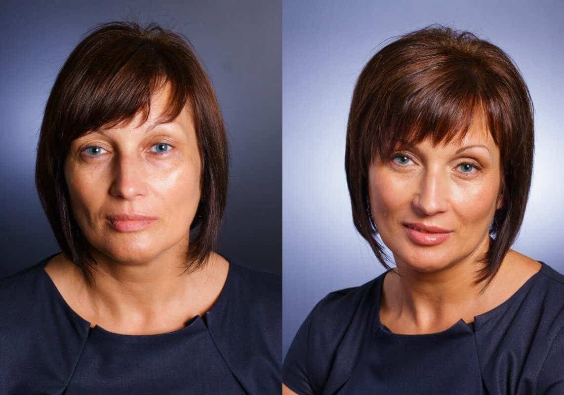 Возрастной макияж для женщин старше 40: пошаговое фото