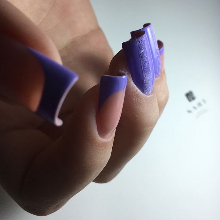 Как наращивать ногти на формах?