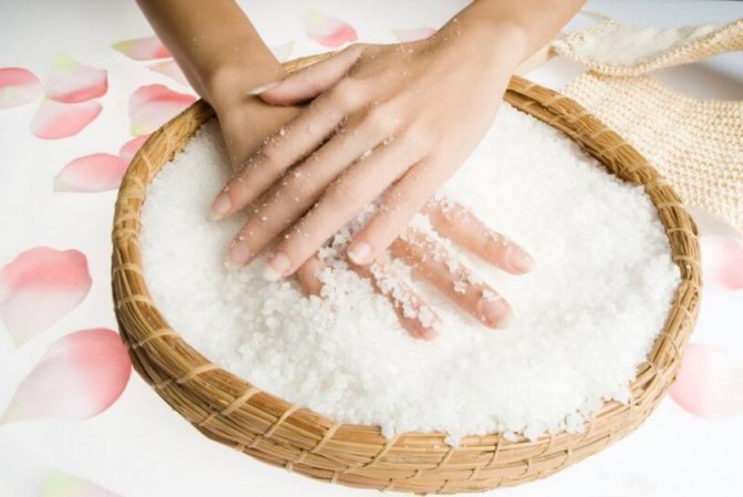 Чем полезна морская соль для укрепления ногтей? | красивые ногти - дополнение твоего образа