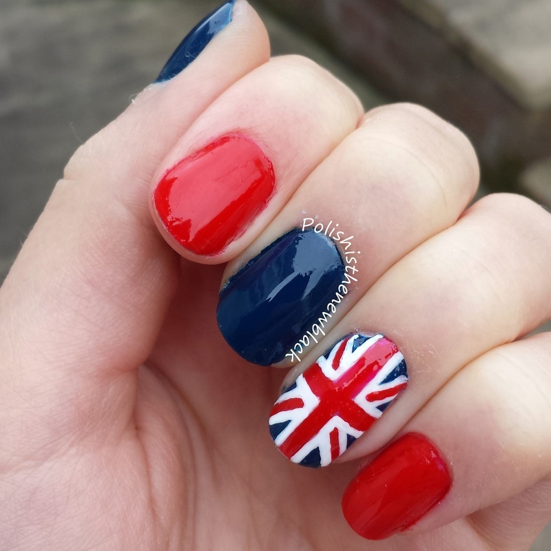 Как нарисовать британский флаг на ногтях? | красивые ногти - дополнение твоего образа