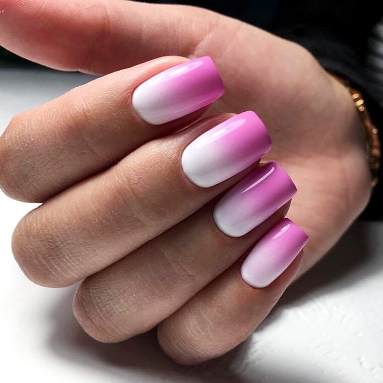 Маникюр градиент: подготовка, идеи, материалы, 6 способов выполнения • журнал nails