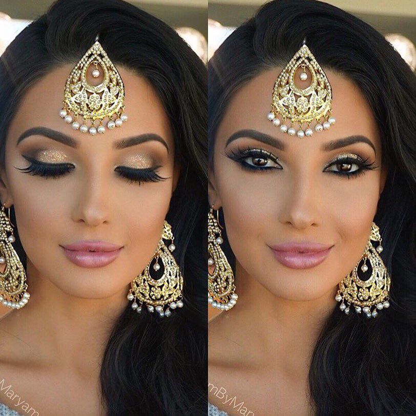 Стильный арабский макияж — способы нанесения