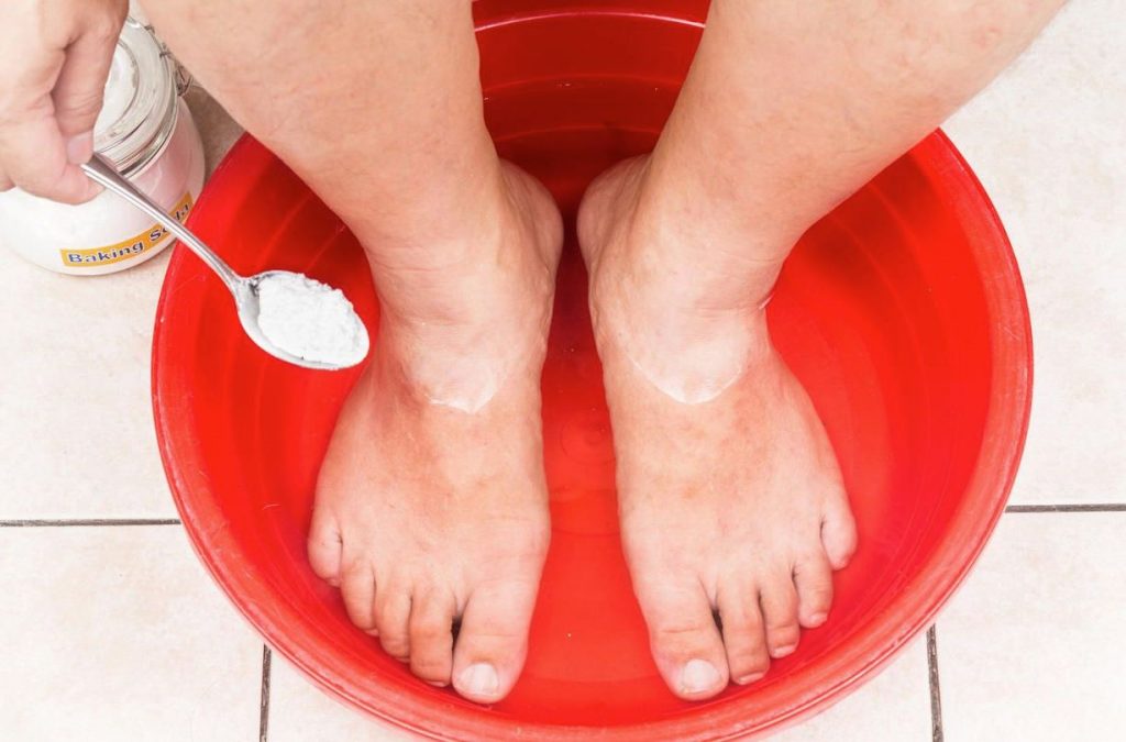 Ванночки для ног от грибка: эффективные рецепты