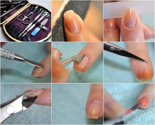 Уроки наращивания ногтей для начинающих: мастер-классы с фото
