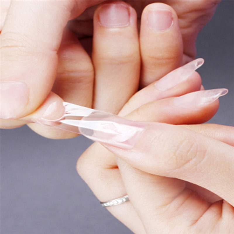 Как клеить накладные ногти правильно в домашних условиях | mastermanikura