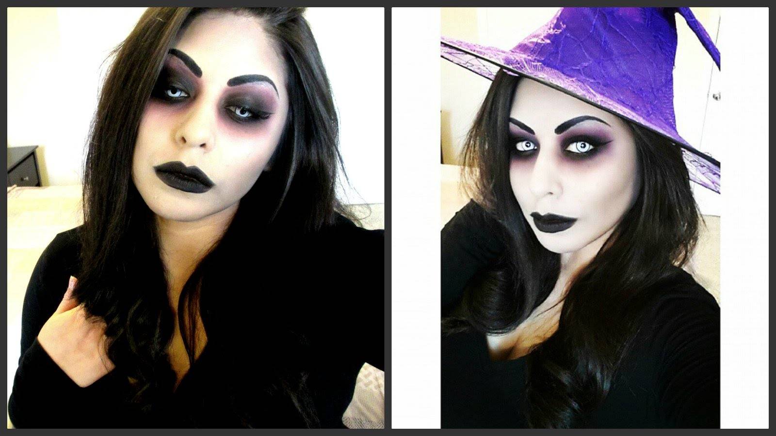 Как своими руками сделать макияж ведьмы на хэллоуин