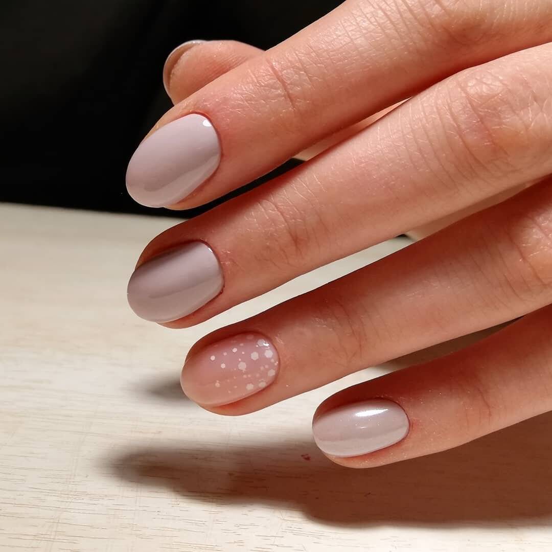Дизайн ногтей на короткие ногти овальной формы для женщин 2021-2022, фото