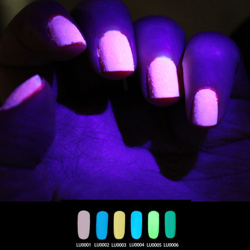 Флуоресцентный порошок для ногтей как пользоваться