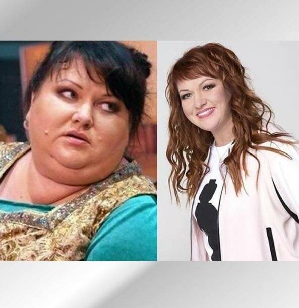 Фото картунковой до и после похудения фото