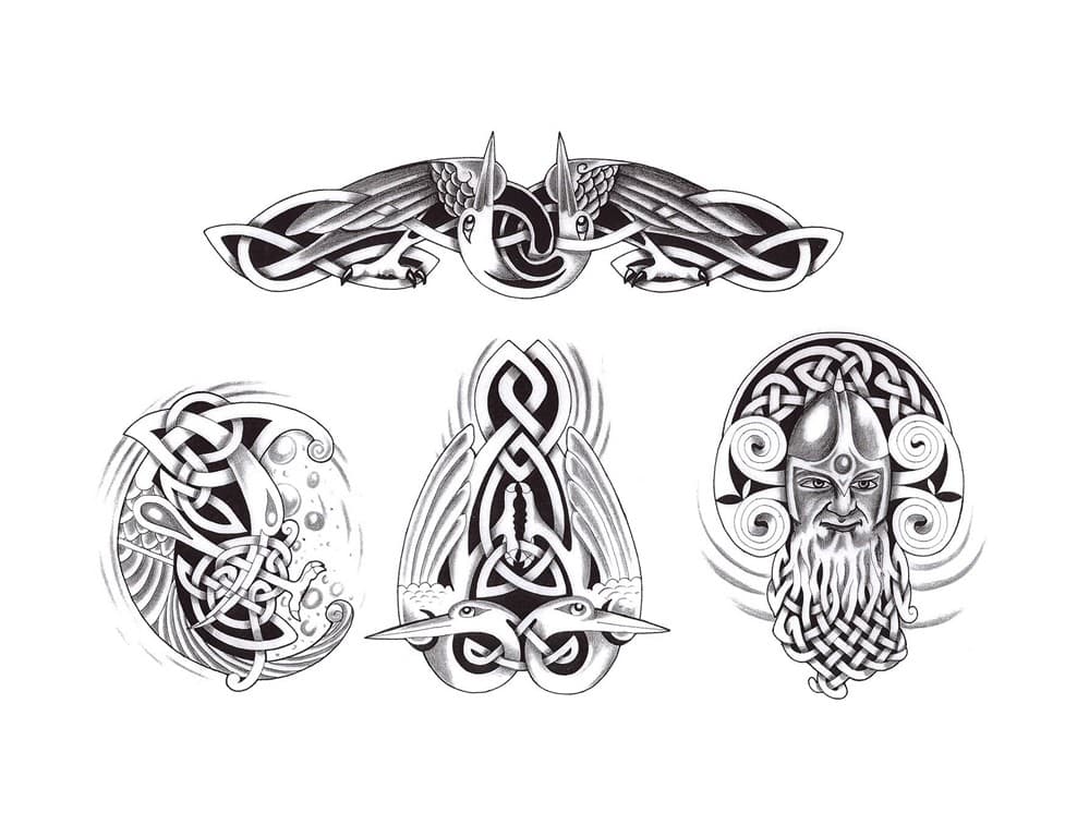 Кельтские татуировки: значение, 63 фото татуировки, эскизы