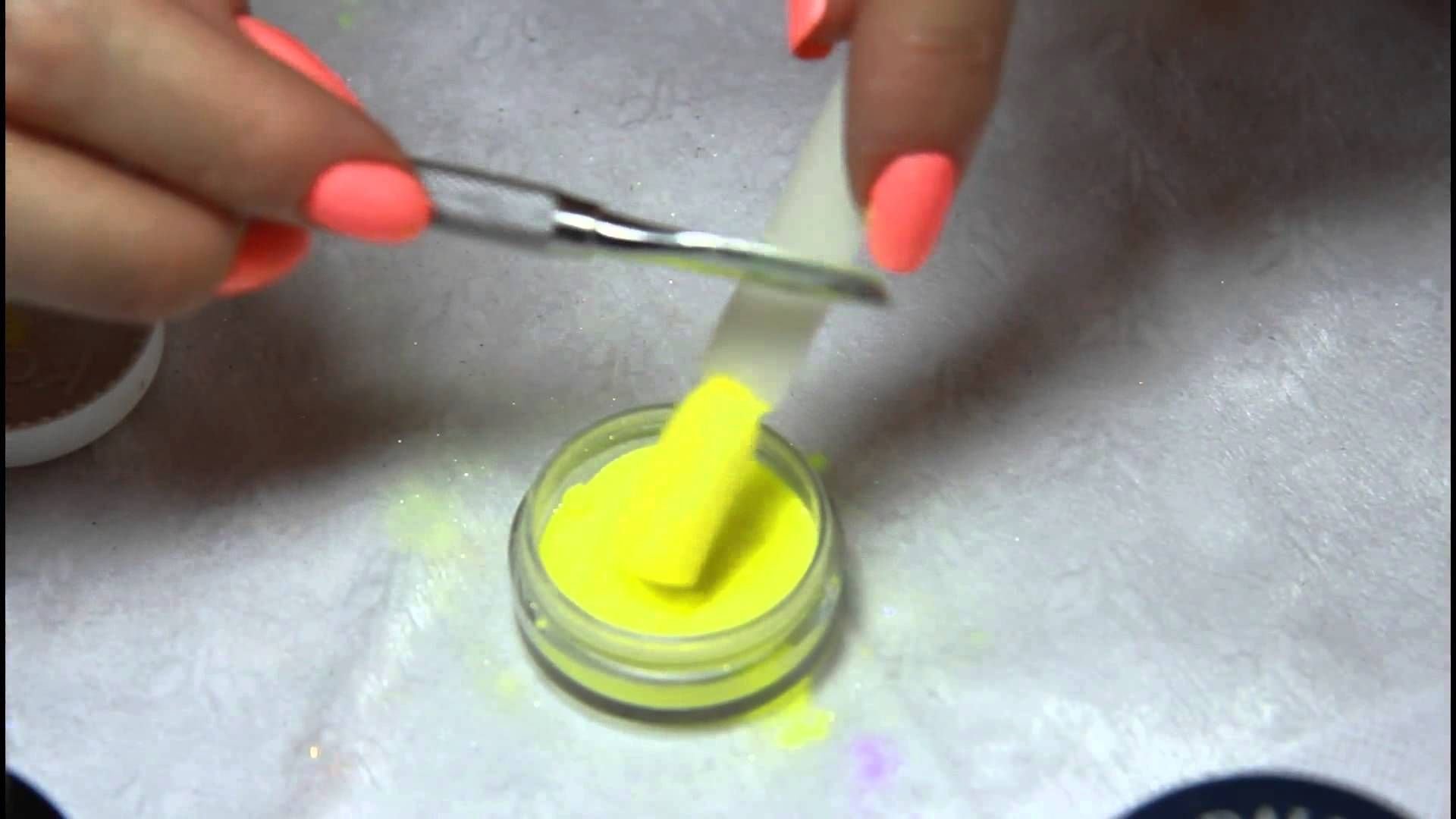 Как наносить акриловую пудру на гель лак | жасминка