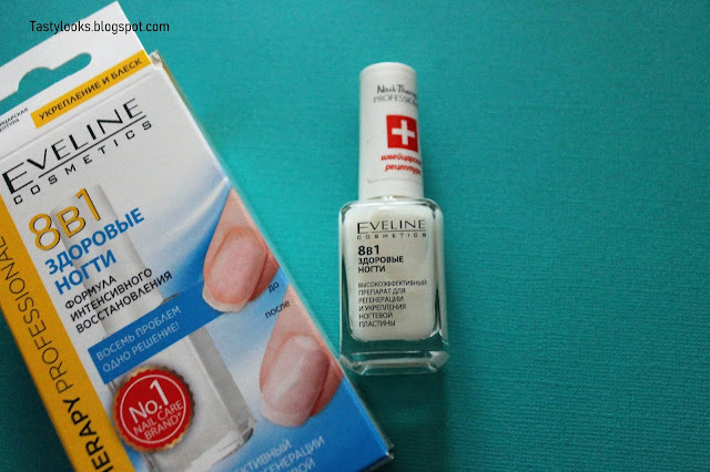 "eveline nail 8 в 1": лечебный лак для ногтей