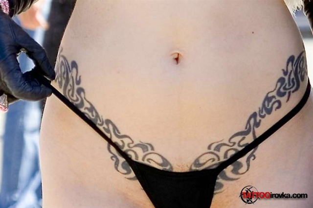 Женские интимные татуировки: 100+ фото на интимных местах без цензуры