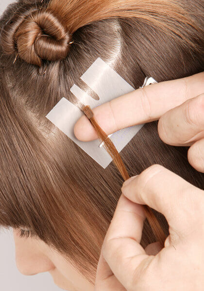 Изготовление капсул для наращивания волос
