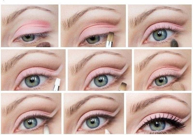 Повседневный макияж для зеленых глаз: макияж в стиле «нюд» и для летнего солнечного дня