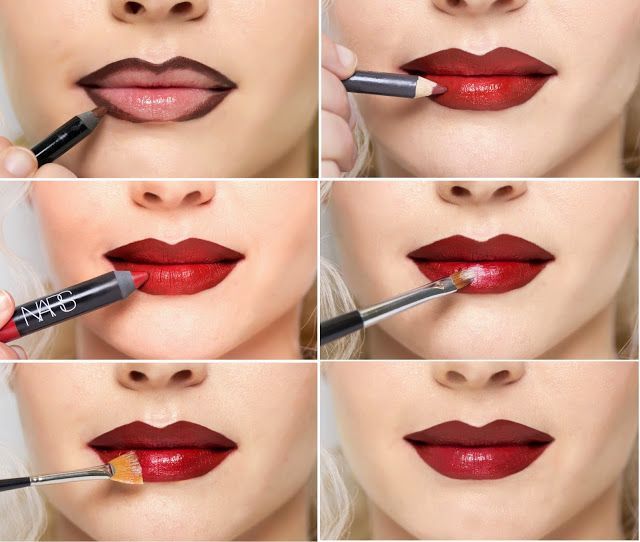 Как визуально увеличить губы с помощью макияжа?