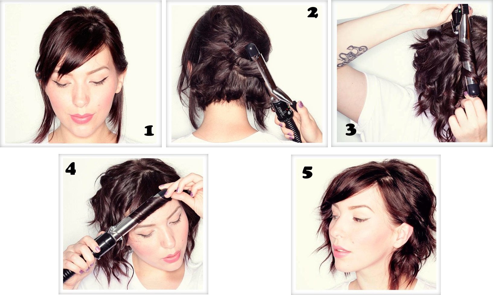 Как крепить локоны волос к коротким своим волосам