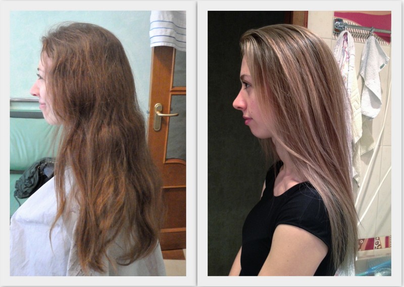 Тонирование волос эстель после мелирования: фото до и после, как выбрать номер краски для мелированных прядей