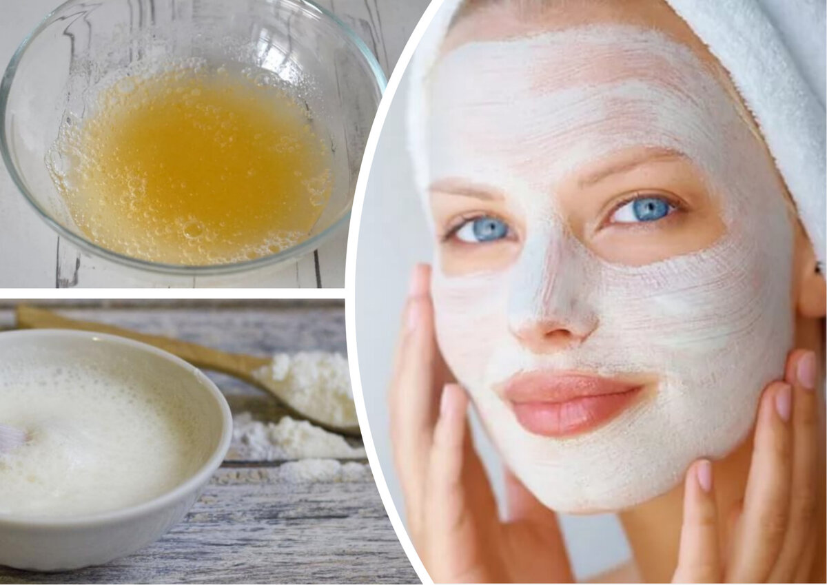 Желатиновая маска для лица — эффективное средство для омолаживания кожи