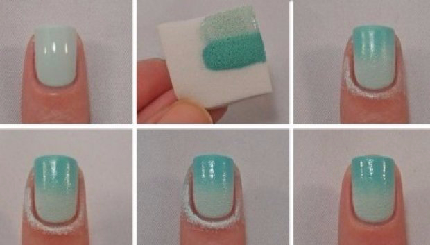 Модный маникюр омбре на ногтях с видео и фото