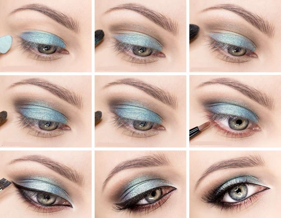 Макияж для серых глаз: подбираем цвета и стили