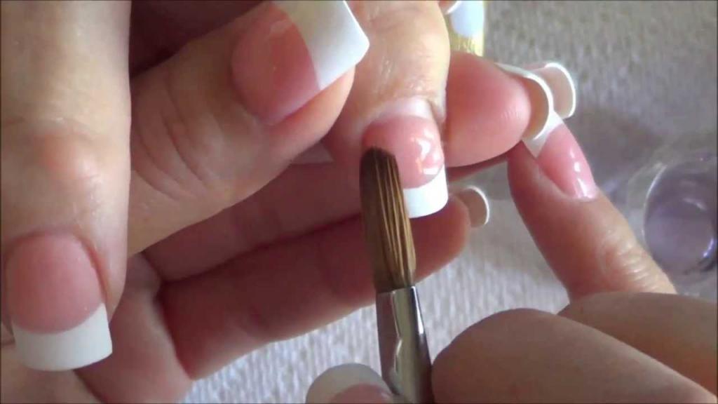 Как сделать наращивание ногтей френч