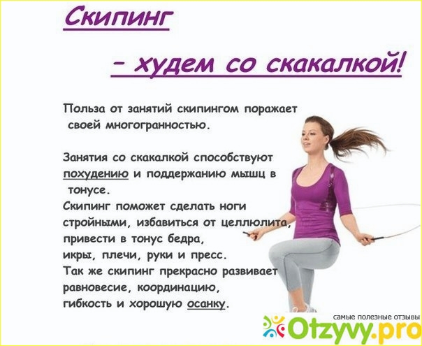 Прыжки на скакалке для похудения: программа тренировок, результаты, отзывы - tony.ru