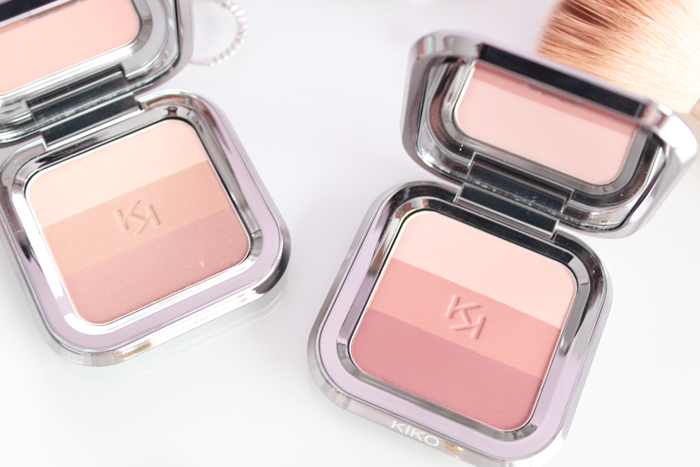 Kiko makeup review – color fever eyeshadow palette, moon dust face powder and shade fusion trio blush | stash matters