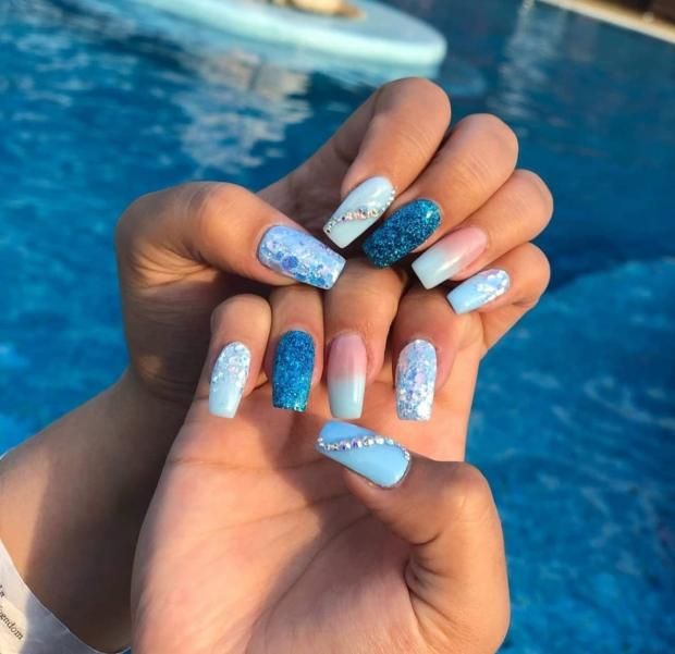 Морской дизайн ногтей — самые интересные идеи маникюра — modnail.ru — красивый маникюр