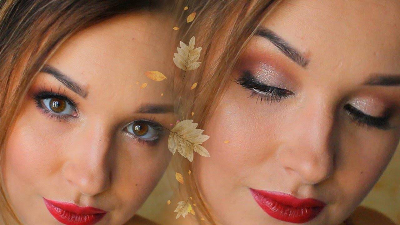 Осенний макияж под цвет глаз и волос: карих, голубых, зеленых, для блондинок, брюнеток и рыжих с фото и видео