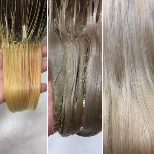 Как правильно тонировать волосы безаммиачной краской